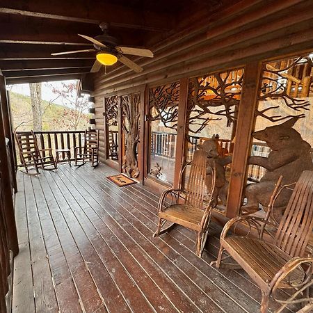 Smoky Paws - Exceptional Cabin, Stunning Mountain Views, Hot Tub, Tranquil, Gigabit Internet, Free L2 Ev Pigeon Forge Exteriör bild